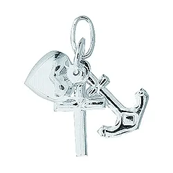 Aagaard tro-håp-kjærlighet anheng i sølv