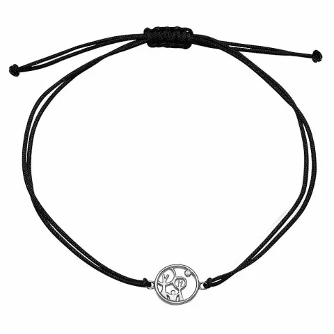 Red Barnet Aagaard diamant armbånd i sølv hvit diamant
