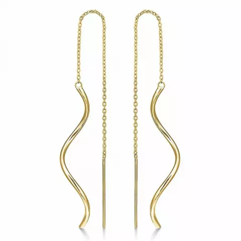 Støvring Design ear lines i 9 karat gull