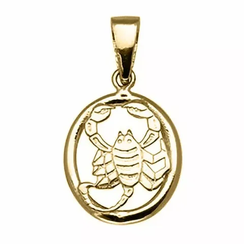 Støvring Design skorpionen anheng i 8 karat