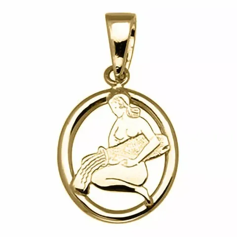 Støvring Design vannmannen anheng i 8 karat