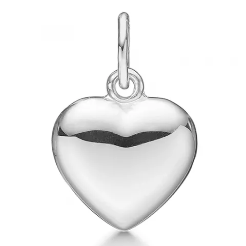 8,5 x 8 mm Støvring Design hjerte anheng i sølv