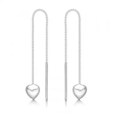 Støvring Design hjerte ear lines i sølv