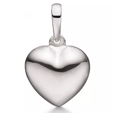 13 x 12 mm Støvring Design hjerte anheng i sølv