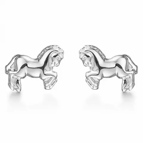 Støvring Design hest øredobber i sølv