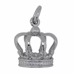 Siersbøl krone anheng i sølv