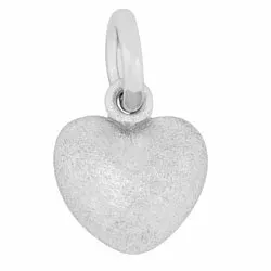 Elegant Siersbøl hjerte anheng i sølv