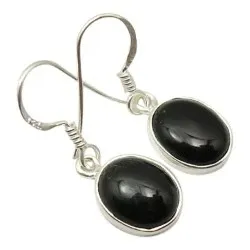 Ovale øredobber i sølv