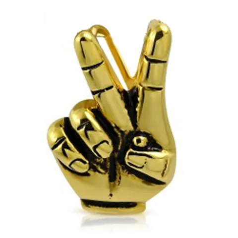 peace anheng i forgylt stål