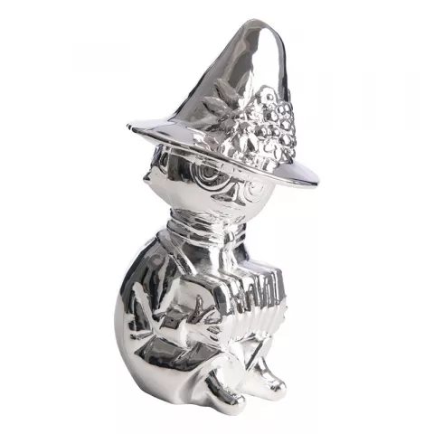 Dåpsgave: Mumrikken sparegris i sølvplett  modell: 270-86403