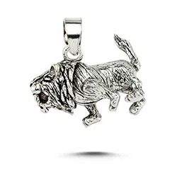 løven anheng i sølv