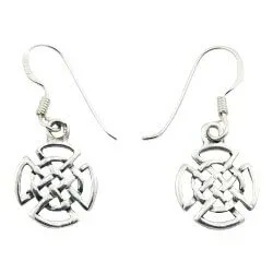 åndelig øredobber i sølv