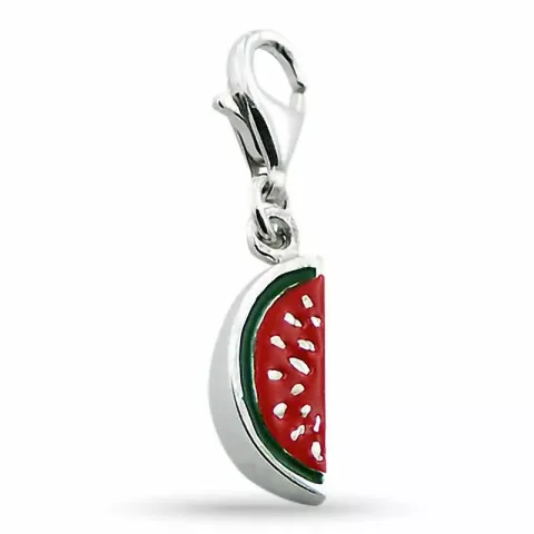 vannmelon charm i sølv