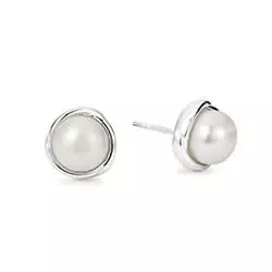 10 mm aagaard perle øredobber i sølv