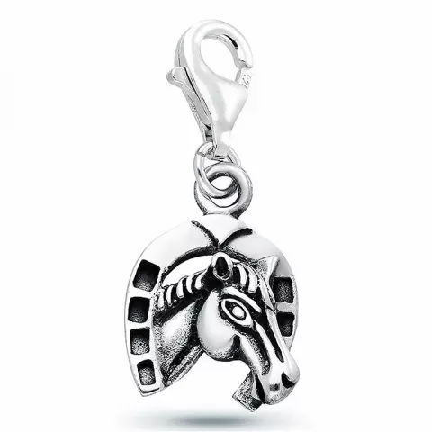 hestesko charms anheng i sølv 