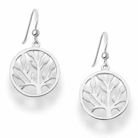 Lange livets tre øredobber i sølv