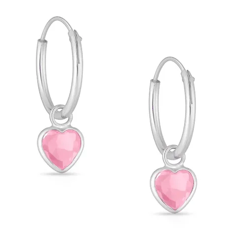 hjerte creol i sølv