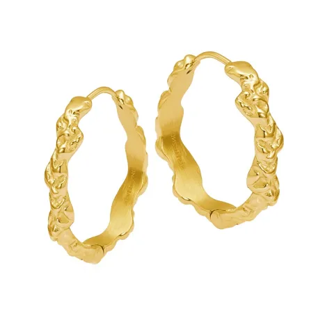 24 mm Sistie2ND creol i forgylt stål