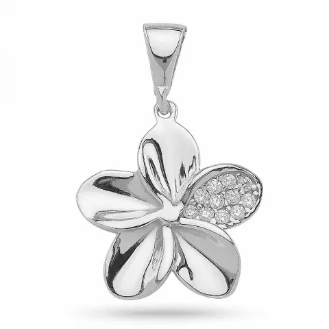 kolleksjonsprøve blomst anheng i sølv
