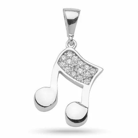 kolleksjonsprøve note anheng i sølv