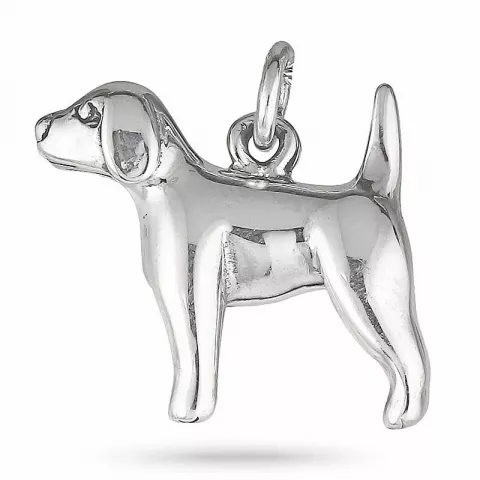 hunder anheng i sølv