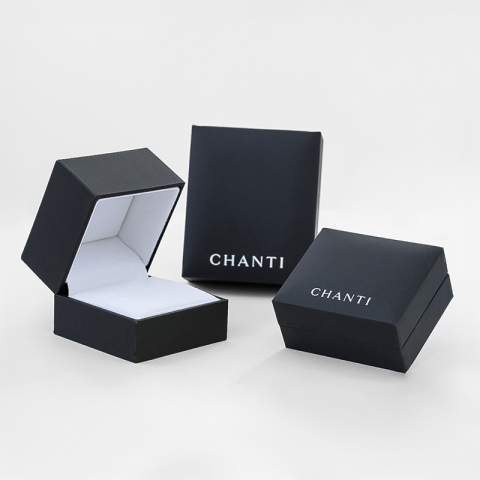 kampanje - diamant anheng i 14 karat gull 0,10 ct