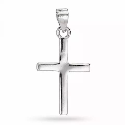 Kolleksjonsprøve kors anheng i sølv