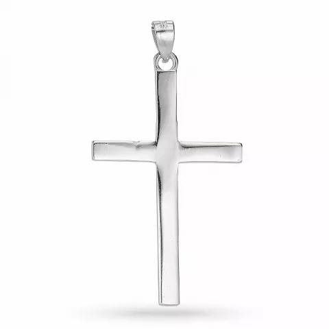 Kolleksjonsprøve kors anheng i sølv