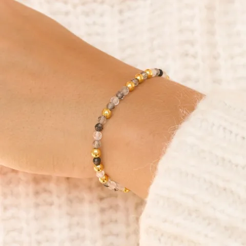 armbånd med kvarts - Loom Stones