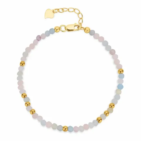 multifargede armbånd med morganit
