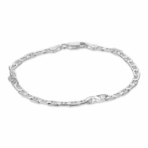 kolleksjonsprøve armbånd i sølv  x 3,6 mm