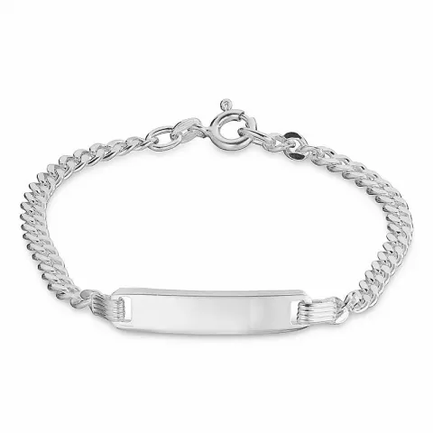 panserarmbånd i sølv x 6,3 mm