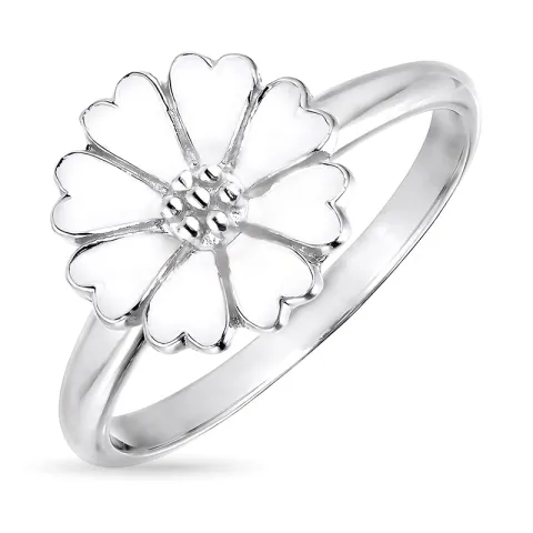 11 mm margeritt ring i sølv - Magda