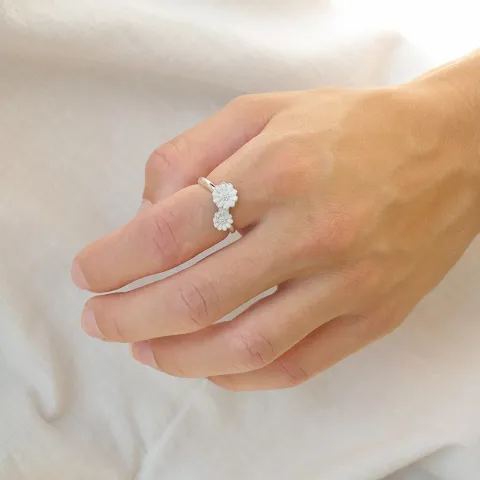 margeritt ring i sølv - Maggie