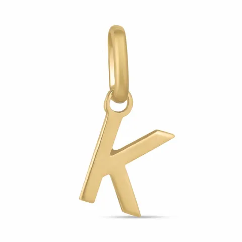 bokstav k anheng i 8 karat