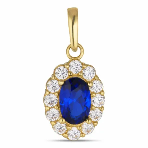 rosett zirkon anheng i 8 karat