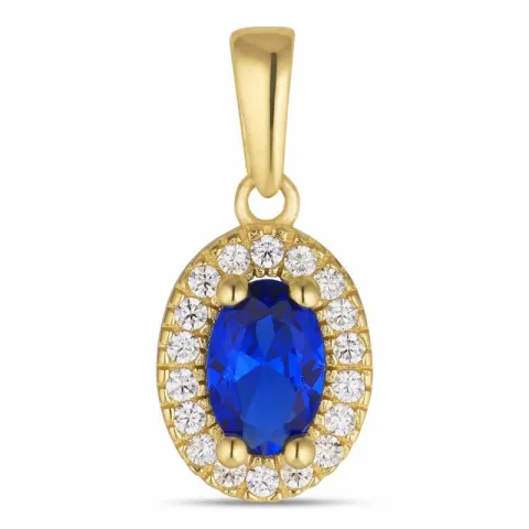 rosett zirkon anheng i 8 karat - Gold Collection