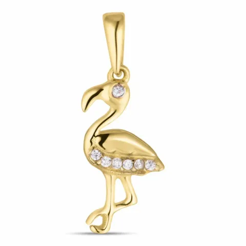 flamingo zirkon anheng i 8 karat