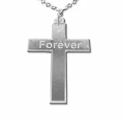 kors Navnehalskjede med anheng i sølv