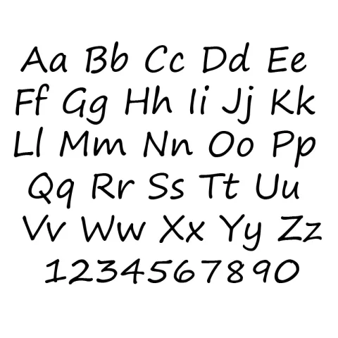 Anker Navnehalskjede med anheng i sølv