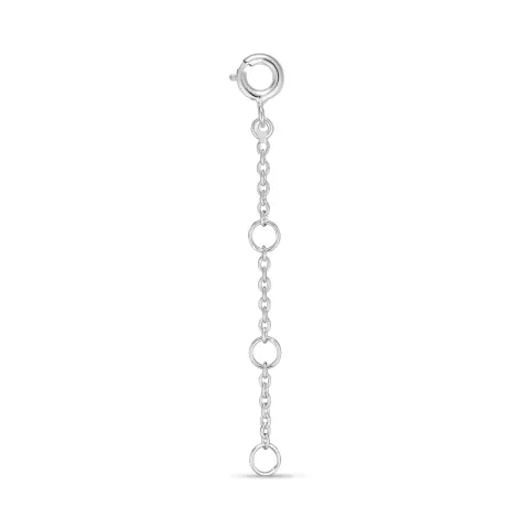 forlengerkjede i sølv 5 cm x 1,0 mm