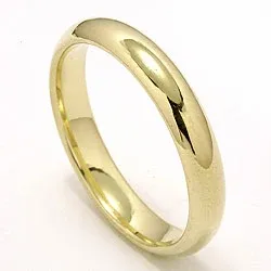 Giftering i 9 karat gull