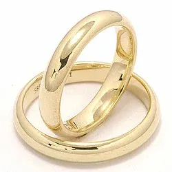 Gifteringer i 9 karat gull