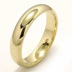 Giftering i 9 karat gull