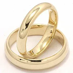 Gifteringer i 9 karat gull