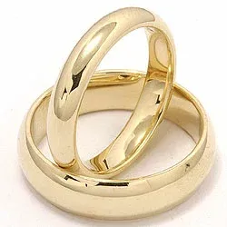 Gifteringer i 9 karat gull