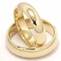 Gifteringer i 9 karat gull