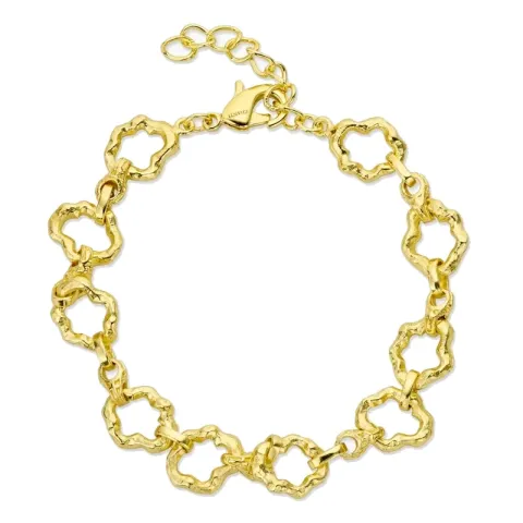 armbånd i forgylt messing - Eliné