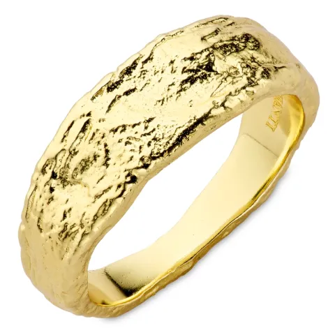 ring i forgylt messing - Eliné