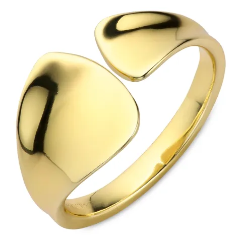 ring i forgylt messing